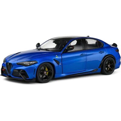 Solido Alfa Romeo Giulia GTA 1:18 Azul anodizado - Modelo a escala Solido Alfa Romeo Giulia GTA 1:18 Azul anodizado - Modelo a escala