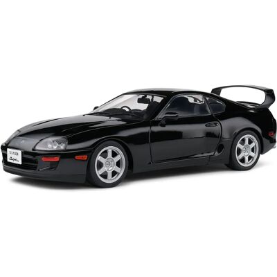 Toyota Supra Mk4 Negro 1:18 Modelo de Plástico - Coche Toyota Supra Mk4 Negro 1:18 Modelo de Plástico - Coche