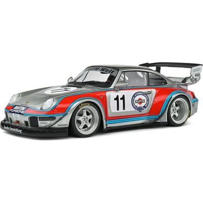 SOLIDO Porsche 964 RWB - MARTINI - Modelo de caja de fundición SOLIDO Porsche 964 RWB - MARTINI - Modelo de caja de fundición