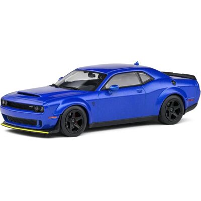 Solido Dodge Challenger SRT Demon 2018 Blu - Modellino auto Solido Dodge Challenger SRT Demon 2018 Blu - Modellino auto