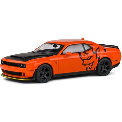 Solido 4310306 Miniature Dodge Challenger SRT Demon Orange 1/43 Solido 4310306 Miniature Dodge Challenger SRT Demon Orange 1/43