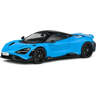 Solido McLaren 765LT 2020 Blue - Diecast Model Car Solido McLaren 765LT 2020 Blue - Diecast Model Car