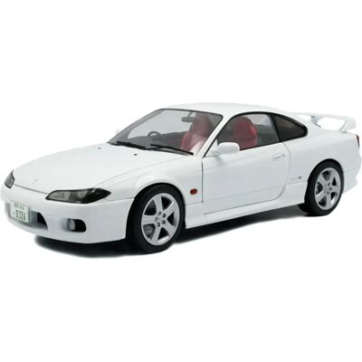 Nissan S15 SPEC-R AERO ASPEN WHITE 1999 - Miniatura samochodu Nissan S15 SPEC-R AERO ASPEN WHITE 1999 - Miniatura samochodu