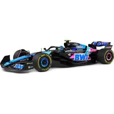 Alpine A524 Bleu 1:18 Modèle - GP Monaco 2024 Alpine A524 Bleu 1:18 Modèle - GP Monaco 2024