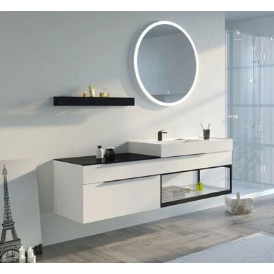 Distribain - Eleganzza 1800 - meuble de salle de bain - Publicité Distribain - Eleganzza 1800 - meuble de salle de bain - Publicité