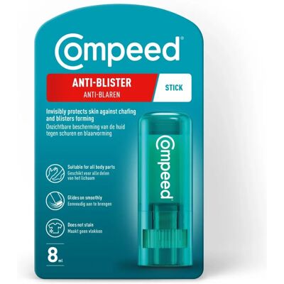 Compeed Anti-Blister Stick - Foot Care - 8ml Compeed Anti-Blister Stick - Foot Care - 8ml