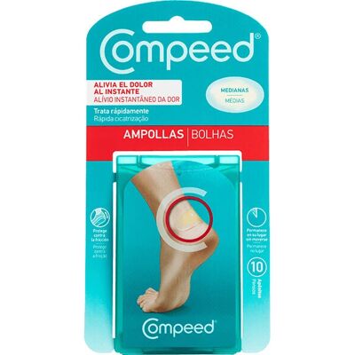 Tiras para ampollas Compeed - Mediana - Tiras para ampollas Tiras para ampollas Compeed - Mediana - Tiras para ampollas