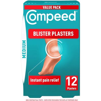 Compeed Medium Size Blister Plasters - Foot Treatment Compeed Medium Size Blister Plasters - Foot Treatment