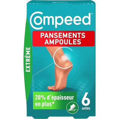 Compeed Pansements Ampoules Extrême x6 - Blister Plasters Compeed Pansements Ampoules Extrême x6 - Blister Plasters