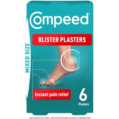 Compeed Blister Plasters - Mixpack, 6 pcs Compeed Blister Plasters - Mixpack, 6 pcs