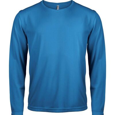 ProAct T-shirt de sport à manches longues - Bleu - T-shirt - Publicité ProAct T-shirt de sport à manches longues - Bleu - T-shirt - Publicité