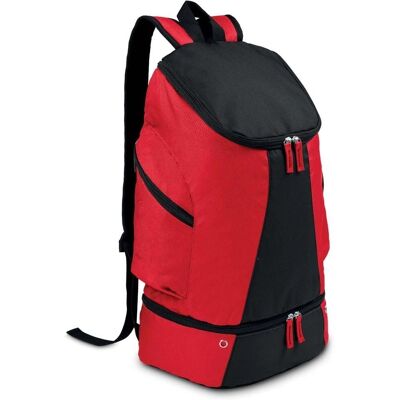 Sac de Sport KIMOOD Rouge - Unisexe - Grande Capacité - Publicité Sac de Sport KIMOOD Rouge - Unisexe - Grande Capacité - Publicité