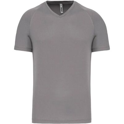 T-Shirt Multisport en Polyester Gris PROACT XL - Publicité T-Shirt Multisport en Polyester Gris PROACT XL - Publicité