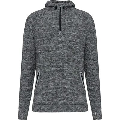 Proact PA360 Grau Melange Kapuzen-Sweatshirt - Hooded Sweatshirt Proact PA360 Grau Melange Kapuzen-Sweatshirt - Hooded Sweatshirt