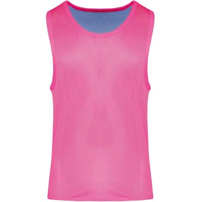 Chasuble Réversible Multisports pour Enfants - 10/14ans - Fluo - Publicité Chasuble Réversible Multisports pour Enfants - 10/14ans - Fluo - Publicité