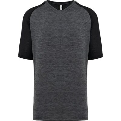 Proact PA4030 - Noir/Gris Foncé Raglan T-shirt - T-shirt - Publicité Proact PA4030 - Noir/Gris Foncé Raglan T-shirt - T-shirt - Publicité