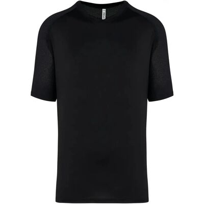 T-shirt noir XL Proact en raglan - Sport de padel - Publicité T-shirt noir XL Proact en raglan - Sport de padel - Publicité