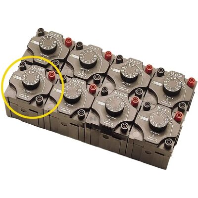 Chauvin Arnoux Resistance Decade Box - 1kΩ-10kΩ - Safety Compliant Chauvin Arnoux Resistance Decade Box - 1kΩ-10kΩ - Safety Compliant