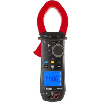 Clamp meter F406 di Chauvin Arnoux - Digitale, Impermeabile, CAT III 1500 V Clamp meter F406 di Chauvin Arnoux - Digitale, Impermeabile, CAT III 1500 V