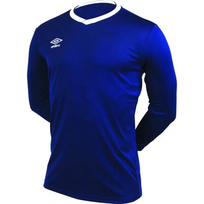 Umbro Grünes Fußballtrikot V-Ausschnitt Lange Ärmel Umbro Grünes Fußballtrikot V-Ausschnitt Lange Ärmel