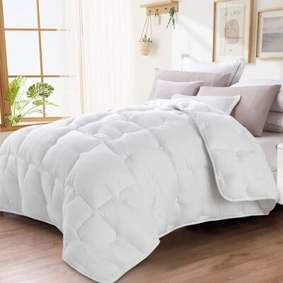 Sampur 600g/m² Couette Microfibre Blanche - Type de Produit - Publicité Sampur 600g/m² Couette Microfibre Blanche - Type de Produit - Publicité