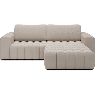 Intense Déco - Clovis - Beige - Bouclé - Sofa - Publicité Intense Déco - Clovis - Beige - Bouclé - Sofa - Publicité
