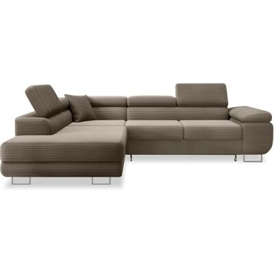 Intense Déco - Marius - Gauche - Taupe - Sofa - Publicité Intense Déco - Marius - Gauche - Taupe - Sofa - Publicité