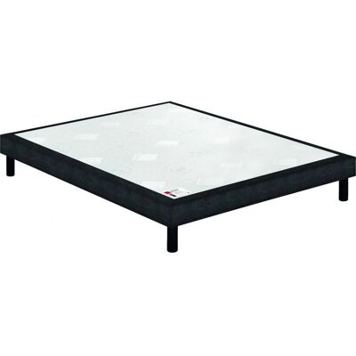 Sommiers Epeda NATURE Support Medium 18cm Tissu Gris - Publicité Sommiers Epeda NATURE Support Medium 18cm Tissu Gris - Publicité