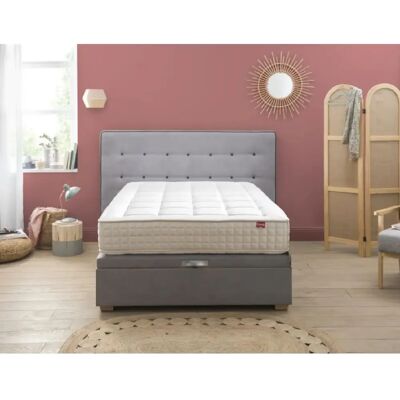 Epeda - Hercule - Gris - 140x190 - base de cama Epeda - Hercule - Gris - 140x190 - base de cama