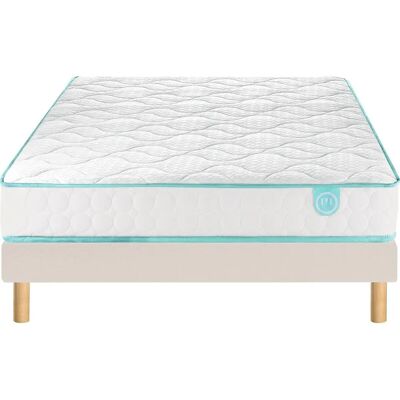 MERINOS - LE TOUT MOELLEUX - Grigio - Molle insacchettate - mattress MERINOS - LE TOUT MOELLEUX - Grigio - Molle insacchettate - mattress