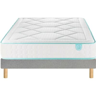 MERINOS - LE TOUT MOELLEUX - Beige - 4 gambe - Set letto a molle MERINOS - LE TOUT MOELLEUX - Beige - 4 gambe - Set letto a molle