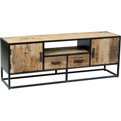 Altobuy TANETOA Meuble TV - Teck recyclé, Style industriel - Publicité Altobuy TANETOA Meuble TV - Teck recyclé, Style industriel - Publicité