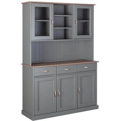 Altobuy Melina - Buffet 5 Portes - Style Campagnard - Publicité Altobuy Melina - Buffet 5 Portes - Style Campagnard - Publicité