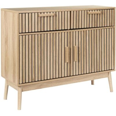 Altobuy - PAJAN - Bois naturel clair - 2 portes - Buffet - Publicité Altobuy - PAJAN - Bois naturel clair - 2 portes - Buffet - Publicité