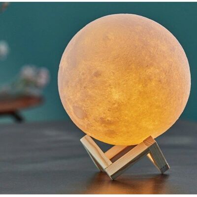 Nature et Découvertes - Luna - Lampe de table - Publicité Nature et Découvertes - Luna - Lampe de table - Publicité