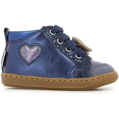 Shoo Pom Bouba New Heart Blå Sneakers - Sneakers Shoo Pom Bouba New Heart Blå Sneakers - Sneakers