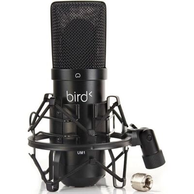 Microphone Woodbrass UM1 - Pour Studio & Streaming - Publicité Microphone Woodbrass UM1 - Pour Studio & Streaming - Publicité