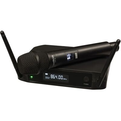 Système micro sans fil UHF Woodbrass UHF-1M-F3 - Microphone pour chant & parole - Publicité Système micro sans fil UHF Woodbrass UHF-1M-F3 - Microphone pour chant & parole - Publicité
