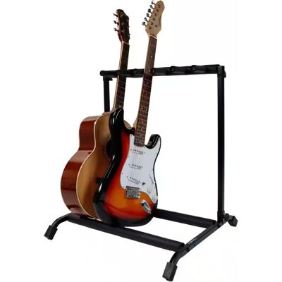 Woodbrass Support pour Guitares - Pour 5 Instruments - Publicité Woodbrass Support pour Guitares - Pour 5 Instruments - Publicité
