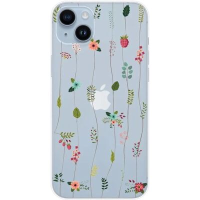 1001coques - iPhone 15 Plus - Floral - Silicone - Case - Publicité 1001coques - iPhone 15 Plus - Floral - Silicone - Case - Publicité