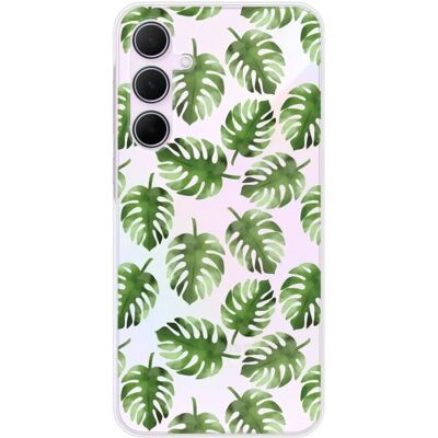 1001 COQUES - Galaxy A55 5G - Monstera leaf - Phone case - Publicité 1001 COQUES - Galaxy A55 5G - Monstera leaf - Phone case - Publicité