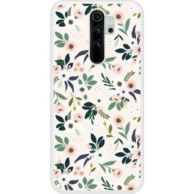 Coque en silicone Flowers pour Xiaomi Redmi Note 8 Pro - Publicité Coque en silicone Flowers pour Xiaomi Redmi Note 8 Pro - Publicité