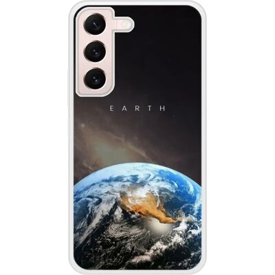 Coque en silicone 1001coques Galaxy S22 Earth - Publicité Coque en silicone 1001coques Galaxy S22 Earth - Publicité
