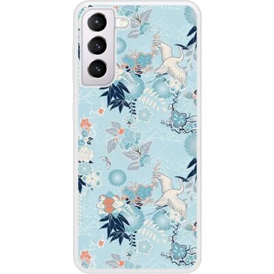 Coque en silicone 1001coques Samsung Galaxy S21 Kimono - Publicité Coque en silicone 1001coques Samsung Galaxy S21 Kimono - Publicité