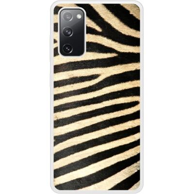 Coque en silicone 1001coques compatible Samsung Galaxy S20 Fe Zèbre - Publicité Coque en silicone 1001coques compatible Samsung Galaxy S20 Fe Zèbre - Publicité
