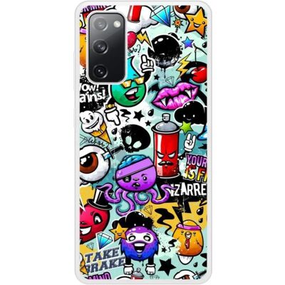 Coque en silicone 1001coques Galaxy S20 Fe Graffiti - Publicité Coque en silicone 1001coques Galaxy S20 Fe Graffiti - Publicité