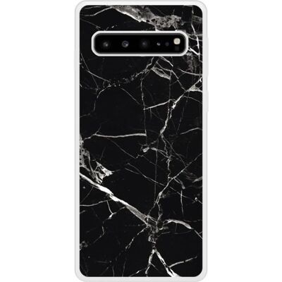 Coque en silicone 1001coques pour Samsung Galaxy S10 5g Marbre Noir - Publicité Coque en silicone 1001coques pour Samsung Galaxy S10 5g Marbre Noir - Publicité
