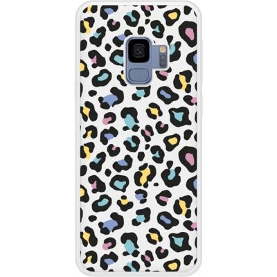 1001coques Samsung Galaxy S9 Léopard Coloré Coque en Silicone - Étui Téléphone - Publicité 1001coques Samsung Galaxy S9 Léopard Coloré Coque en Silicone - Étui Téléphone - Publicité