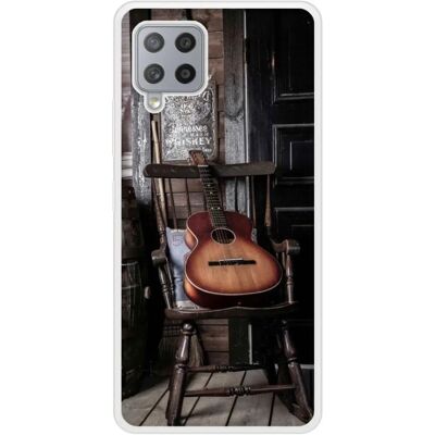 Coque en silicone 1001coques Compatible Samsung Galaxy A42 5g Guitare - Publicité Coque en silicone 1001coques Compatible Samsung Galaxy A42 5g Guitare - Publicité