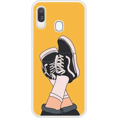 1001coques Coque en silicone renforcée imprimée pour Samsung Galaxy A40 - Étui - Publicité 1001coques Coque en silicone renforcée imprimée pour Samsung Galaxy A40 - Étui - Publicité